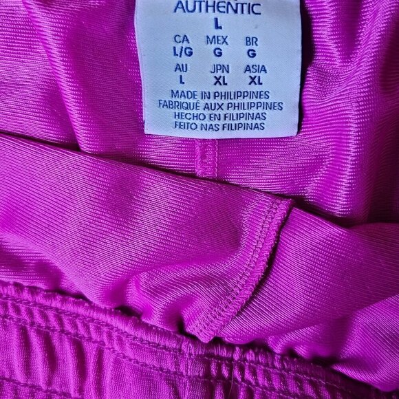 Barbiecore Champion purple athletic running mini perforated shorts Size L - Picture 4 of 5